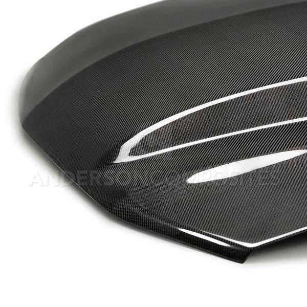 Ford Mustang Type-CJ Anderson Composites Fiber Body Kit- Hood AC-HD10FDMU-CJ thumbnail 4