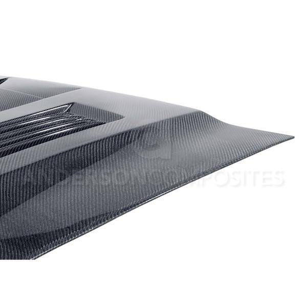 Ford Mustang Type-SS Anderson Composites Fiber Body Kit- Hood AC-HD1011FDMU-SS thumbnail 4