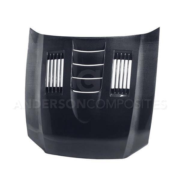 Ford Mustang Type-SS Anderson Composites Fiber Body Kit- Hood AC-HD1011FDMU-SS thumbnail 5