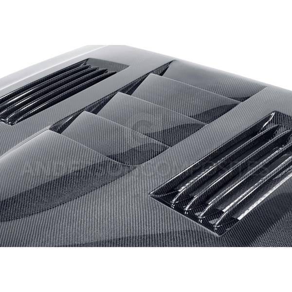 Ford Mustang Type-SS Anderson Composites Fiber Body Kit- Hood AC-HD1011FDMU-SS thumbnail 7
