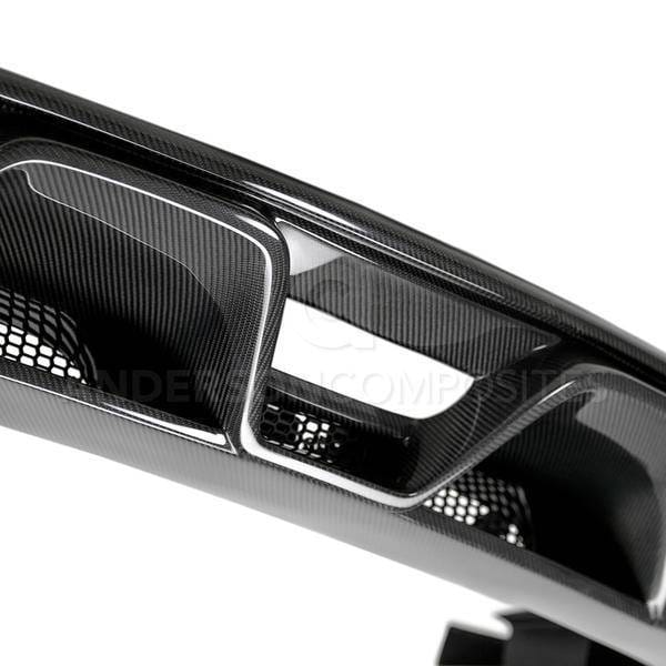 Ford Mustang GT350 Anderson Composites Fiber Rear Bumper Diffuser AC-RL15FDMU-GR thumbnail 2
