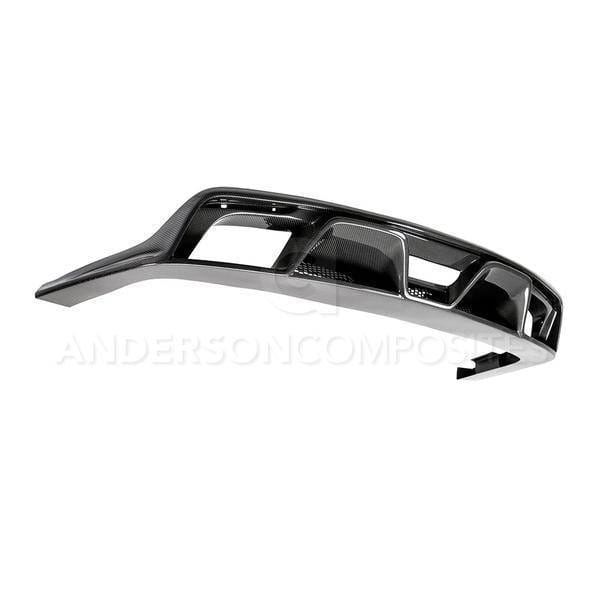Ford Mustang GT350 Anderson Composites Fiber Rear Bumper Diffuser AC-RL15FDMU-GR thumbnail 5
