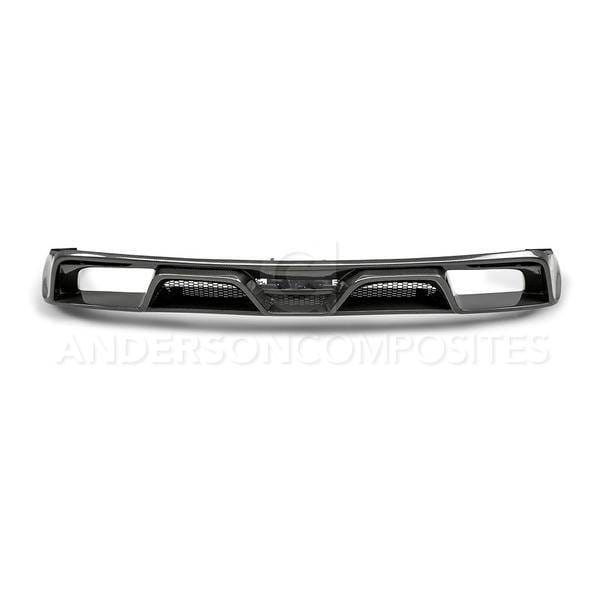 Ford Mustang GT350 Anderson Composites Fiber Rear Bumper Diffuser AC-RL15FDMU-GR thumbnail 6