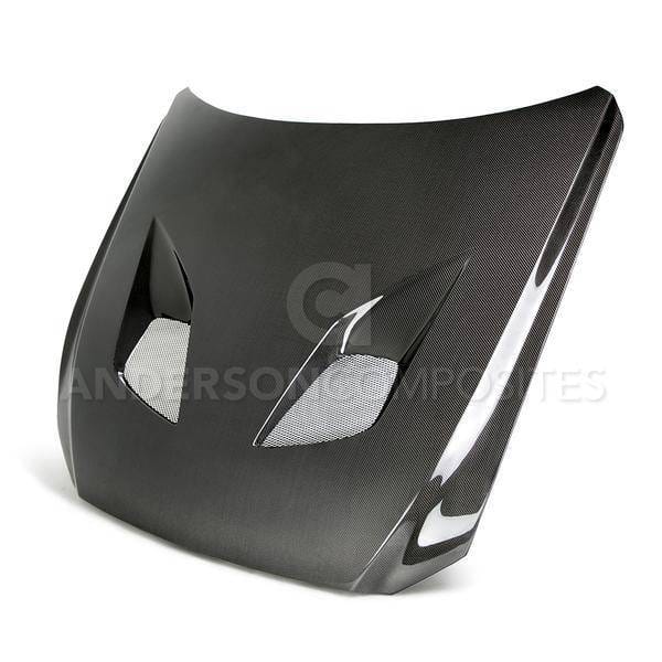 Ford Mustang Type-TT Anderson Composites Fiber Body Kit Hood AC-HD15FDMU-TT-DS