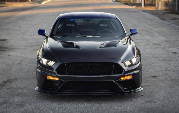 Ford Mustang Type-TT Anderson Composites Fiber Body Kit Hood AC-HD15FDMU-TT-DS thumbnail 6
