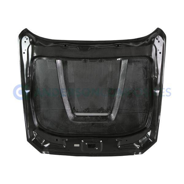 Ford Mustang GT350 Style Anderson Composites Fiber Body Kit- Hood AC-HD15FDMU-GR-DS thumbnail 2