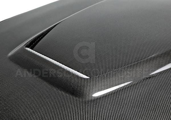 Ford Mustang GT350 Style Anderson Composites Fiber Body Kit- Hood AC-HD15FDMU-GR-DS thumbnail 3