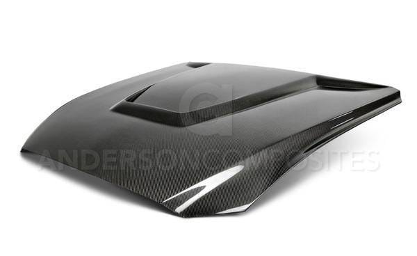 Ford Mustang GT350 Style Anderson Composites Fiber Body Kit- Hood AC-HD15FDMU-GR-DS thumbnail 7