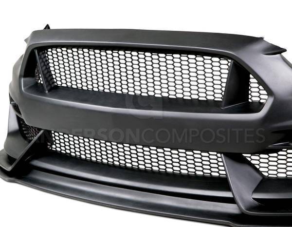 Ford Mustang GT350 Anderson Composites Glass Front Body Kit Bumper AC-FB15FDMU-GR-GF thumbnail 7