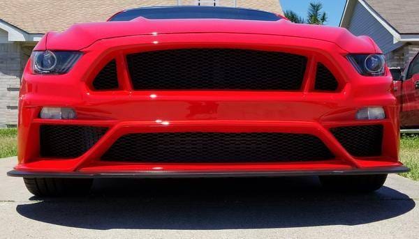 Ford Mustang Type-TT Anderson Composites Glass Front Body Kit Bumper AC-FB15FDMU-TT-GF thumbnail 4