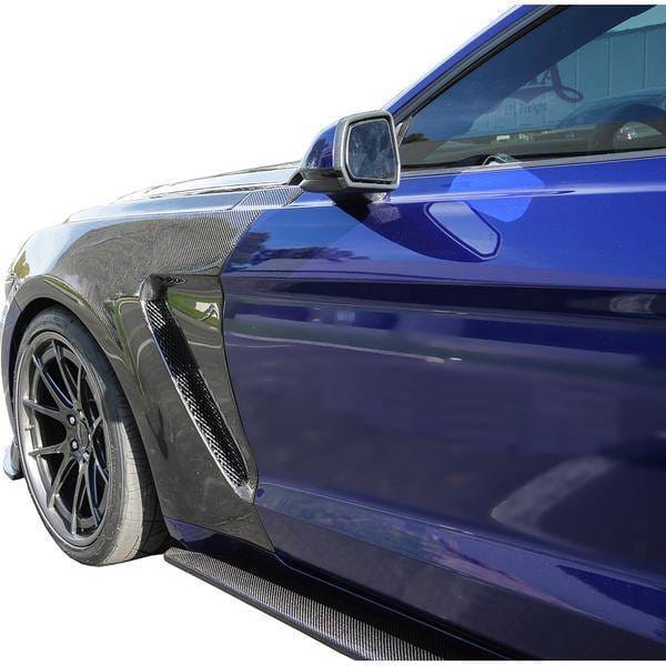 Ford Mustang GT350 Anderson Composites Fiber Body Kit- Fenders AC-FF15FDMU-GR thumbnail 2