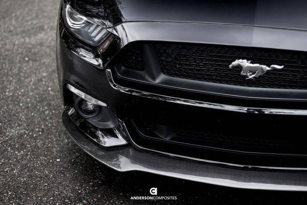 Ford Mustang Type-AC Anderson Composites Fiber Front Bumper Lip AC-FL15FDMU-AC thumbnail 6