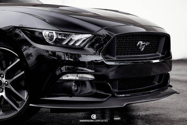Ford Mustang Type-AC Anderson Composites Fiber Front Bumper Lip AC-FL15FDMU-AC thumbnail 9