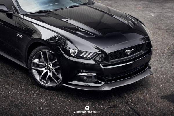 Ford Mustang Type-AC Anderson Composites Fiber Front Bumper Lip AC-FL15FDMU-AC thumbnail 10