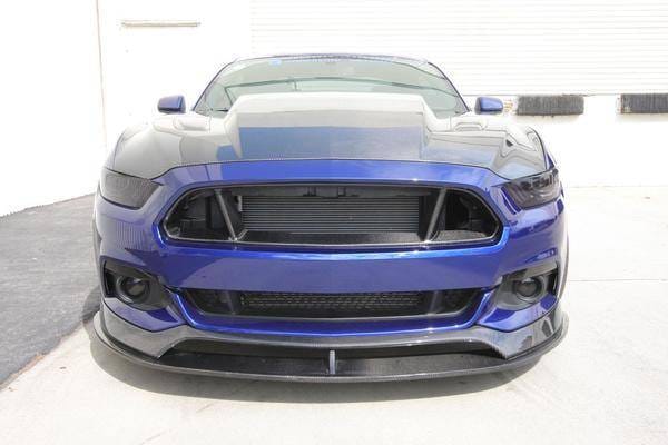 Ford Mustang 3 Cowl Anderson Composites Fiber Body Kit- Hood AC-HD15FDMU-CJ-DS thumbnail 4