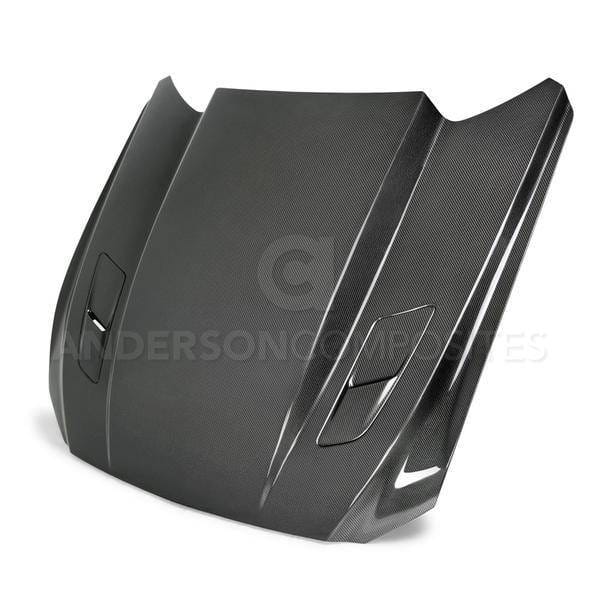 Ford Mustang 3 Cowl Anderson Composites Fiber Body Kit- Hood AC-HD15FDMU-CJ-DS thumbnail 11