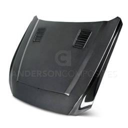 Ford Mustang KR Anderson Composites Fiber Body Kit- Hood AC-HD15FDMU-SN-DS