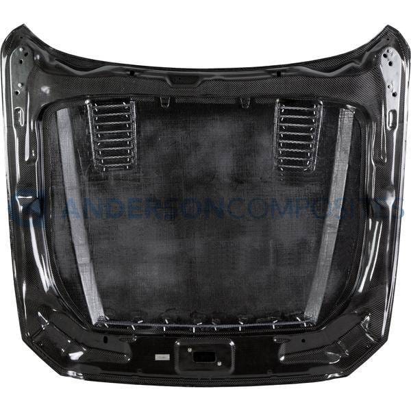 Ford Mustang KR Anderson Composites Fiber Body Kit- Hood AC-HD15FDMU-SN-DS thumbnail 2