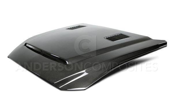 Ford Mustang KR Anderson Composites Fiber Body Kit- Hood AC-HD15FDMU-SN-DS thumbnail 4