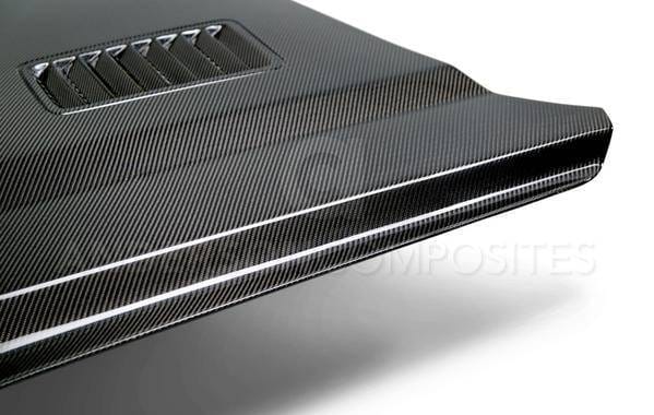 Ford Mustang KR Anderson Composites Fiber Body Kit- Hood AC-HD15FDMU-SN-DS thumbnail 6