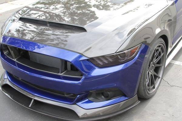 Ford Mustang KR Anderson Composites Fiber Body Kit- Hood AC-HD15FDMU-SN-DS thumbnail 7
