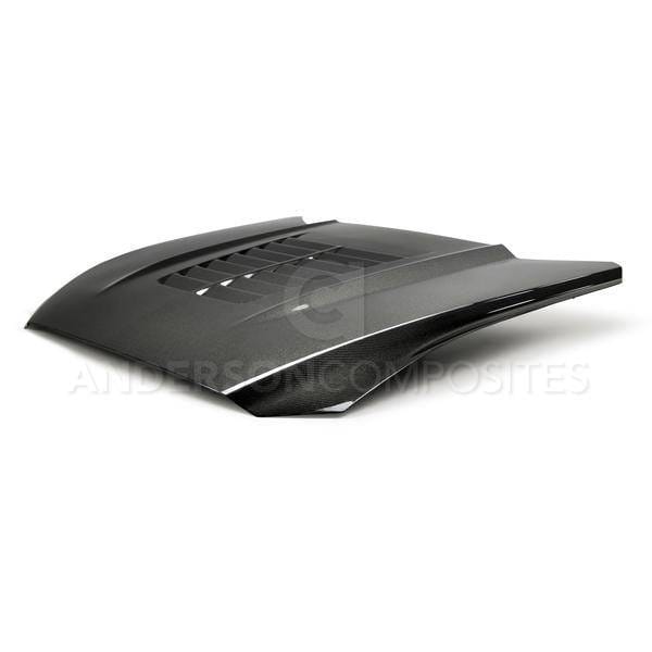Ford Mustang GT500 Anderson Composites Fiber Body Kit- Hood AC-HD15FDMU-GT5-DS thumbnail 2
