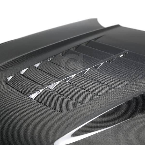 Ford Mustang GT500 Anderson Composites Fiber Body Kit- Hood AC-HD15FDMU-GT5-DS thumbnail 3