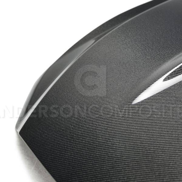 Ford Mustang GT500 Anderson Composites Fiber Body Kit- Hood AC-HD15FDMU-GT5-DS thumbnail 4