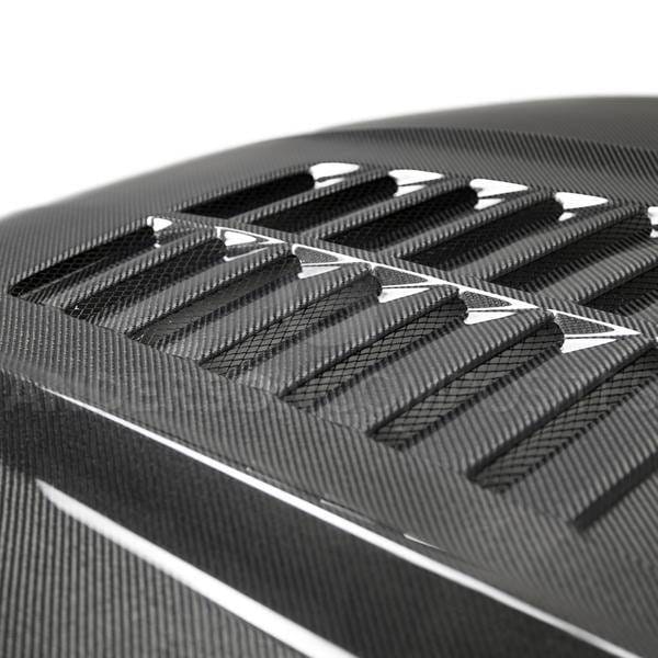 Ford Mustang GT500 Anderson Composites Fiber Body Kit- Hood AC-HD15FDMU-GT5-DS thumbnail 6