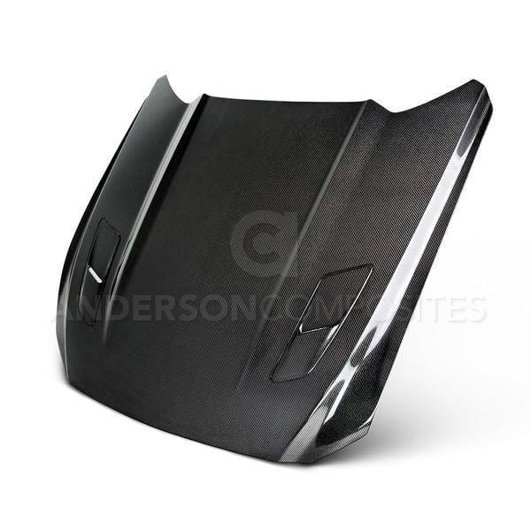 Ford Mustang GT Type-OE Anderson Composites Fiber Hood AC-HD15FDMUGT-OE-DS