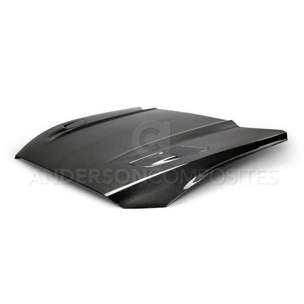Ford Mustang GT Type-OE Anderson Composites Fiber Hood AC-HD15FDMUGT-OE-DS thumbnail 2