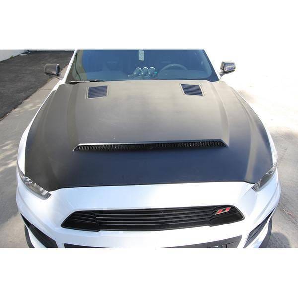 Ford Mustang Super Snake Anderson Composites Glass Body Kit- Hood AC-HD15FDMU-SN-GF thumbnail 2
