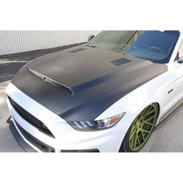 Ford Mustang Super Snake Anderson Composites Glass Body Kit- Hood AC-HD15FDMU-SN-GF thumbnail 6