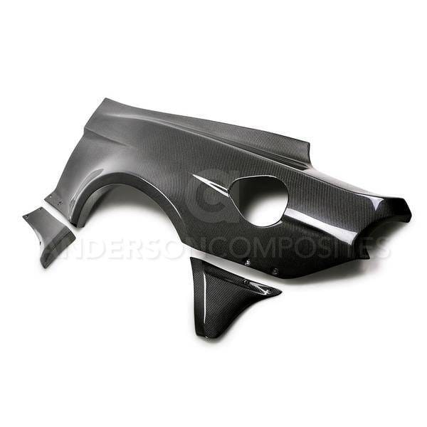 Ford Mustang Type-JTP Anderson Composites Fiber Wide Fender Flares AC-15MUWBC thumbnail 5