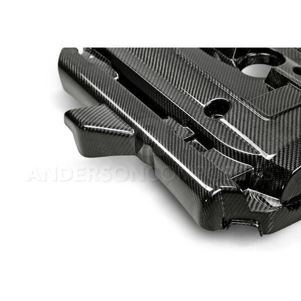 Ford Mustang Eco Boost Anderson Composites Fiber Engine Cover AC-EC15FDMUEB