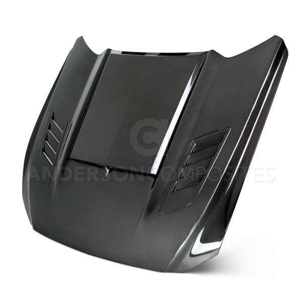 Ford Mustang Anderson Composites Fiber Body Kit Ram Air Hood AC-HD15FDMU-AB-DS thumbnail 5