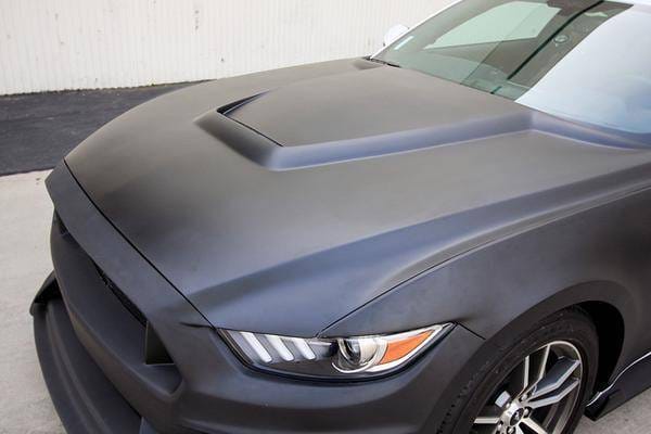 Ford Mustang GT350 Style Anderson Composites Glass Body Kit- Hood AC-HD15FDMU-GR-GF thumbnail 3