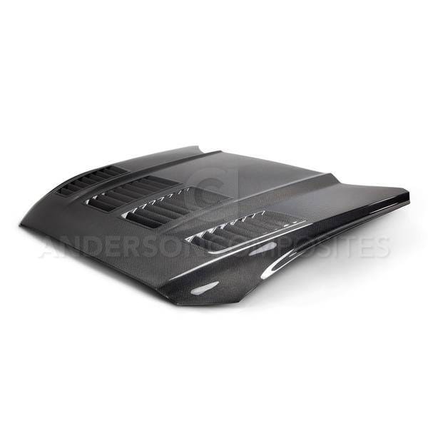 Ford Mustang Type-TW Anderson Composites Fiber Body Kit Hood AC-HD15FDMU-TW-DS thumbnail 4