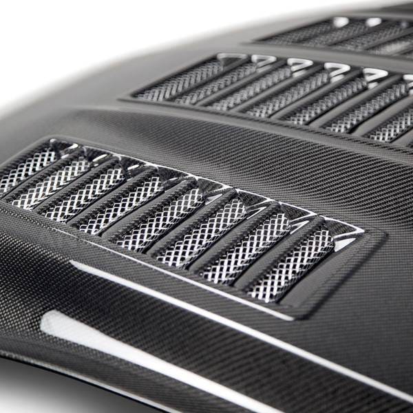 Ford Mustang Type-TW Anderson Composites Fiber Body Kit Hood AC-HD15FDMU-TW-DS thumbnail 6