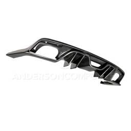 Ford Mustang Type-AR Anderson Composites Fiber Rear Bumper Diffuser AC-RL15FDMU-ARQ