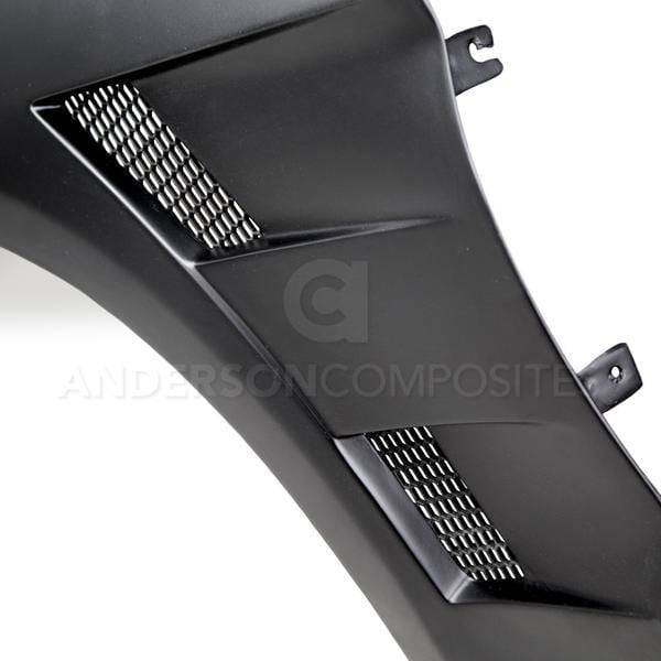 Ford Mustang Type-AT Anderson Composites Fiber Wide Front Fenders AC-FF15FDMU-AT-GF thumbnail 2