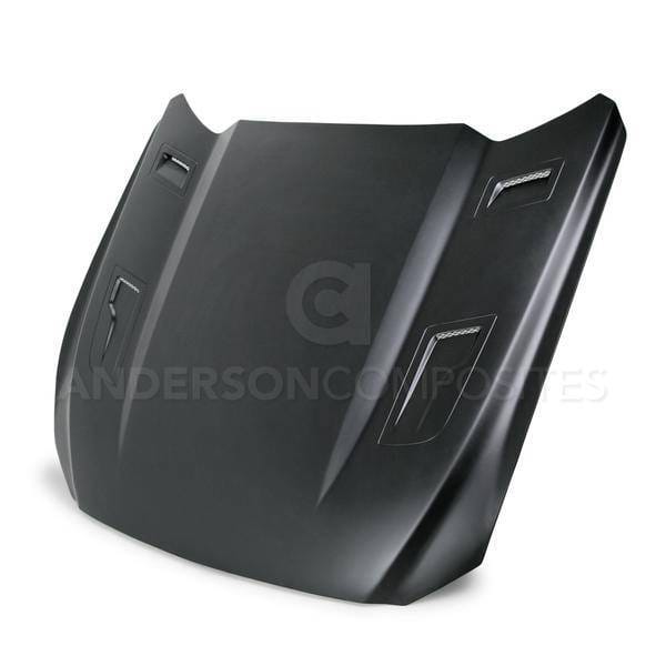 Ford Mustang Type-GTH Anderson Composites Glass Body Kit- Hood AC-HD15FDMU-AT-GF