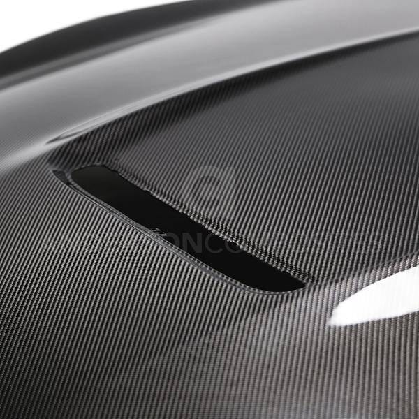 Ford Mustang Shelby Anderson Composites Double Carbon Fiber Hood AC-HD15FDMU350-OE-DS thumbnail 3
