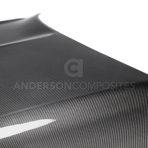 Ford Mustang Shelby Anderson Composites Double Carbon Fiber Hood AC-HD15FDMU350-OE-DS thumbnail 4