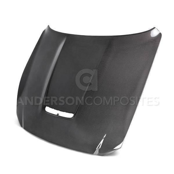 Ford Mustang Shelby Anderson Composites Double Carbon Fiber Hood AC-HD15FDMU350-OE-DS thumbnail 5