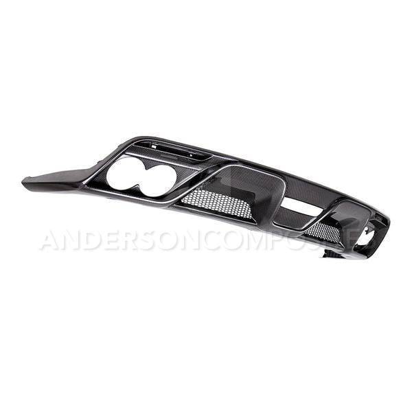 Ford Mustang Shelby Anderson Composites Fiber Rear Diffuser AC-RL15MU350 thumbnail 5