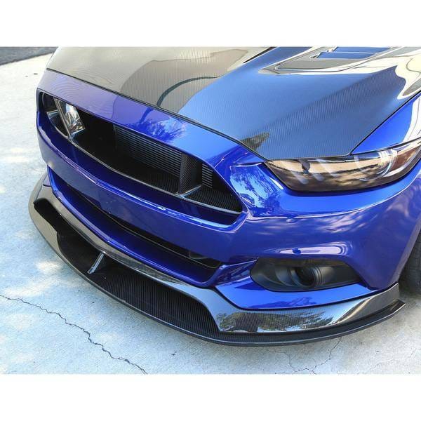Ford Mustang Type-AR Anderson Composites Fiber Front Bumper Lip AC-FL15FDMU-AR thumbnail 2