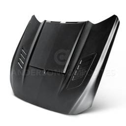 Ford Mustang Ram Air Anderson Composites Glass Body Kit- Hood AC-HD15FDMU-AB-GF