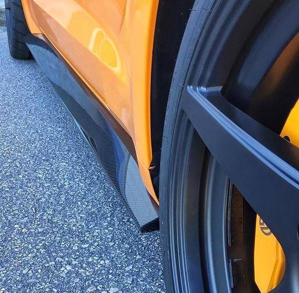 Ford Mustang AR Anderson Composites Fiber Side Skirts Body Kit AC-SS15FDMU-AR thumbnail 2