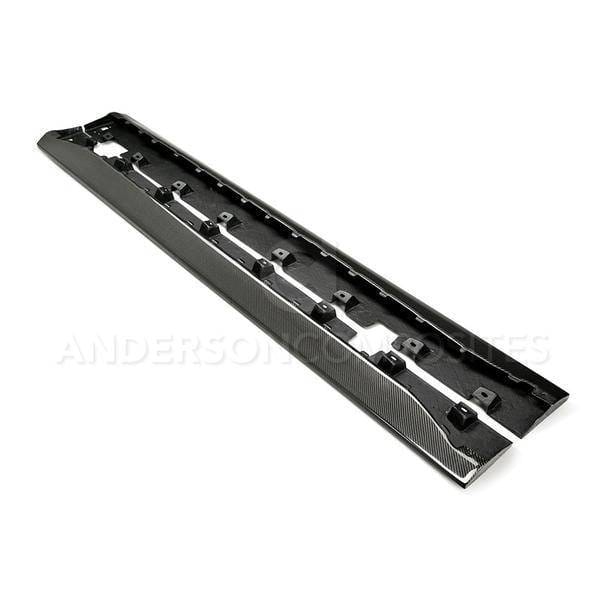 Ford Mustang AR Anderson Composites Fiber Side Skirts Body Kit AC-SS15FDMU-AR thumbnail 3